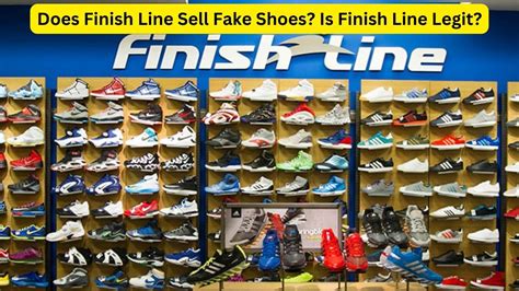 does finishline sell fake shoes|finish line refund.